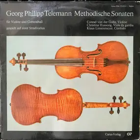 Georg Philipp Telemann - Methodische Sonaten für Violine und Basso continuo - 3 Fantasien für Violine solo