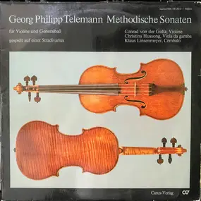 Georg Philipp Telemann - Methodische Sonaten für Violine und Basso continuo - 3 Fantasien für Violine solo