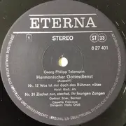 LP - Telemann - Kantaten Aus Harmonischer Gottesdienst