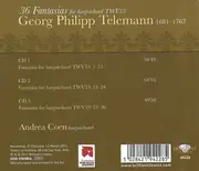 CD-Box - Georg Philipp Telemann , Andrea Coen - 36 Fantasias for harpsichord - TWV33