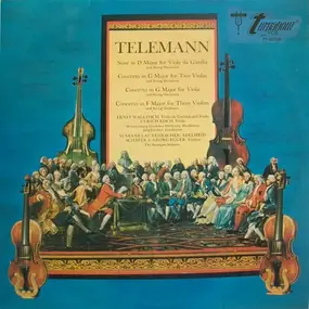 Georg Philipp Telemann - Suite In D Major For Viola Da Gamba And String Orchestra / Concerto In G Major For Two Violas And S