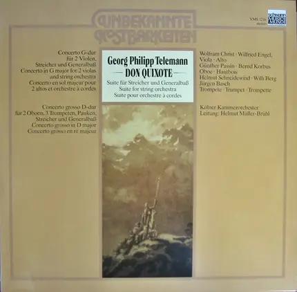 Telemann - Don Quixote - Concerto G-Dur - Concerto Grosso D-Dur