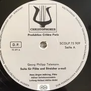 LP - Telemann / Möhring / Gehring / Schierning / A.O - Suite Für Flöte Und Streicher - Suite Für Cembalo Und Streicher
