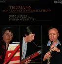 LP - Georg Philipp Telemann , Heinz Holliger , Klaus Thunemann , Christiane Jaccottet - Sonatas, Suites & Small Pieces