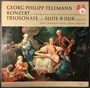 LP - Georg Philipp Telemann / Helmut Koch , Kammerorchester Berlin - Konzert Für Flöte, Oboe D'Amore, Viola D'Amore, Streicher und Continuo / Triosonate / Suite B-Dur, Tafelmusik III