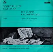 Georg Philipp Telemann , Helmut Winschermann , Ferdinand Conrad , Susanne Lautenbacher , Hugo Ruf , - Die Kleine Kammermusik (Sechs Partiten Für Verschiedene Instrumente Und Basso Continuo) - 2. Folge: