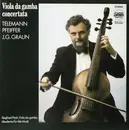 LP - Telemann / Pfeiffer / Graun - Viola Da Gamba Concertata - DMM
