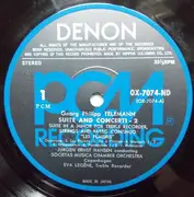 LP - Georg Philipp Telemann - Suite And Concerti • 2