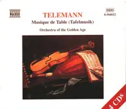 CD-Box - Georg Philipp Telemann , Orchestra Of The Golden Age - Musique De Table (Tafelmusik)