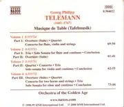 CD-Box - Georg Philipp Telemann , Orchestra Of The Golden Age - Musique De Table (Tafelmusik)
