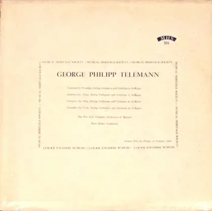 Telemann - Four Concertos