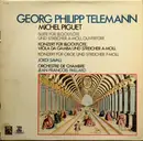LP - Georg Philipp Telemann , Michel Piguet , Jordi Savall , Orchestre De Chambre Jean-François Paillard - Suite Für Blockflöte Und Streicher A-moll, Ouvertüre - Konzert Für Blockflöte, Viola Da Gamba Und Streicher A-moll - Konzert Für Oboe Und Streicher