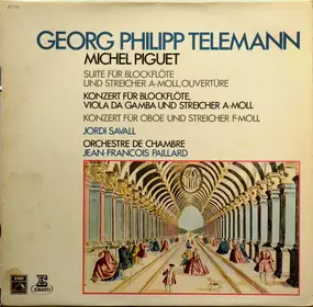 Georg Philipp Telemann - Suite Für Blockflöte Und Streicher A-moll / Konzert für Oboe und Streicher f-moll a.o.