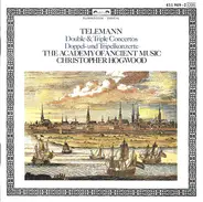 Georg Philipp Telemann , The Academy Of Ancient Music , Christopher Hogwood - Triosonaten = Trio Sonatas = Sonates En Trio