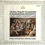 LP - Telemann - Kammerkonzerte / Chamber Concertos / Concertos De Chambre - Insert