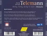 CD - Telemann - Heilig, Heilig, Heilig Ist Gott (Oratorio)
