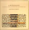 LP - Georg Philipp Telemann / Barthold Kuijken - G. Ph. Telemann - The Twelve Fantasias For Transverse Flute Without Bass - Gate Fold