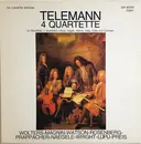 LP - Georg Philipp Telemann / Bettina Wolters - Telemann 4 quartette