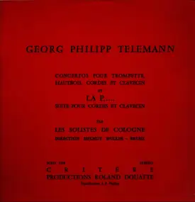 Georg Philipp Telemann - Suite Pour Cordes Et Clavecin