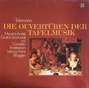Double LP - Telemann - Die Ouvertüren Der Tafelmusik - Hardcover Box + Booklet