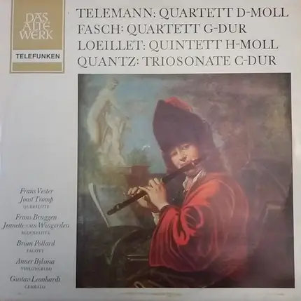Georg Philipp Telemann / Johann Friedrich Fasch / Jean-Baptiste Loeillet / Johann Joachim Quantz - - Barock / Frühklassik