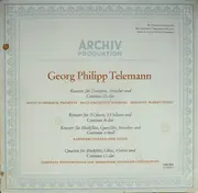 LP - Telemann - Konzert D-Dur - Konzert B-Dur - Konzert E-Moll - Quartett G-Dur