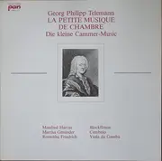 Double LP - Georg Philipp Telemann - La Petite Musique De Chambre.  Die Kleine Cammer-Music