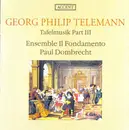 CD - Telemann - Tafelmusik Part III