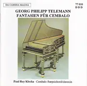 CD - Georg Philipp Telemann / Paul Rey Klecka - Fantasien Für Cembalo