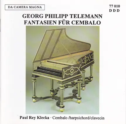 Georg Philipp Telemann / Paul Rey Klecka - Fantasien Für Cembalo