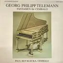 LP - Georg Philipp Telemann / Paul Rey Klecka - Fantasien Für Cembalo