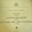 LP - Telemann - Suite A-Moll • Doppelkonzert E-Moll • Overture Des Nations G-Dur - label variation