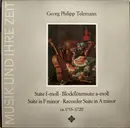 LP - Telemann - Suite f-moll • Blockflötensuite a-moll - Gatefold