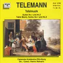 CD - Georg Philipp Telemann - Tafelmusik Suiten Nr. 1 Und Nr. 2 = Table Music Suites No. 1 And No. 2