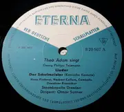LP - Telemann / Mozart - Lieder, Der Schulmeister / Lieder, Arien - Mono