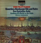 LP - Telemann - Ouvertüre »Hamburger Ebb Und Flut« / Don Quichotte-Suite - Gatefold