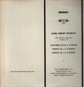 Georg Philipp Telemann - The Parisian Quartets: Volume 2