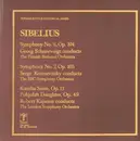 LP - Georg Schneevoigt, Serge Koussevitzky, Robert Kojanus - Sibelius
