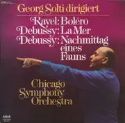 LP - Georg Solti , Maurice Ravel , Claude Debussy , The Chicago Symphony Orchestra - Georg Solti Dirigiert - Club Edition