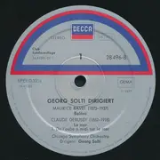 LP - Georg Solti , Maurice Ravel , Claude Debussy , The Chicago Symphony Orchestra - Georg Solti Dirigiert - Club Edition