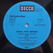 LP - Ravel ,  Debussy/  The Chicago Symphony Orchestra, G. Solti - Boléro, La mer, Nachmittag eines Fauns - Club Edition