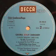 LP - Ravel / Debussy - Georg Solti Dirigiert - light blue labels