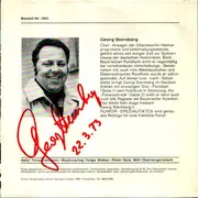 7inch Vinyl Single - Georg Sternberg - Humor Spezialitäten - signed
