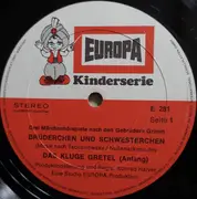 LP - Gebrüder Grimm , Konrad Halver - Brüderchen Und Schwesterchen
