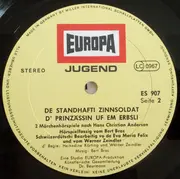 LP - Gebrüder Grimm / Hans Christian Andersen - D'Bremer Stadtmusikante / De Standhafti Zinnsoldat / D'Prinzässin Uf Em Erbsli