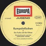 LP - Gebrüder Grimm / Hans Christian Andersen - Rumpelstilzchen / Tölpelhans