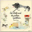 7inch Vinyl Single - Gebrüder Grimm - Der Wolf Und Die Sieben Geißlein - Mono, Gatefold + booklet