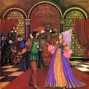 LP - Gebrüder Grimm - König Drosselbart - Dark blue labels with silver print