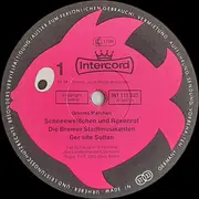 LP - Gebrüder Grimm - Schneeweißchen Und Rosenrot / Die Bremer Stadtmusikanten / Der Alte Sultan / Der Junge Riese