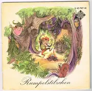 7inch Vinyl Single - Gebrüder Grimm - Rumpelstilzchen - Gatefold mit Büchlein